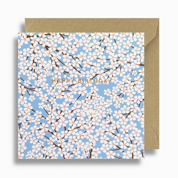 Cherry Blossom födelsedagskort för wholesale av Lizzie Chancellor