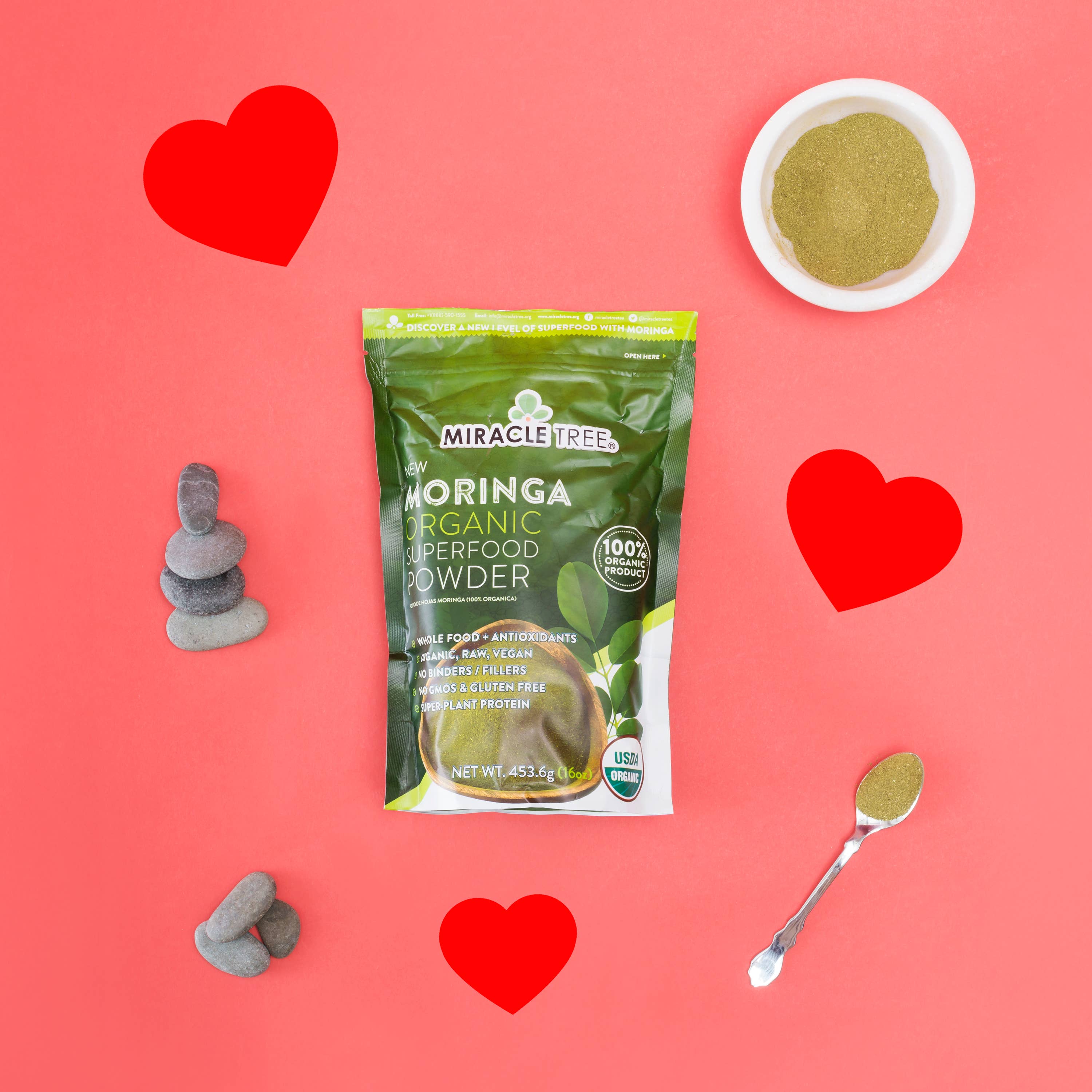 Miracle Tree - Wholesale Protein/Superfood Powder - 16 oz Organic Moringa Powder3