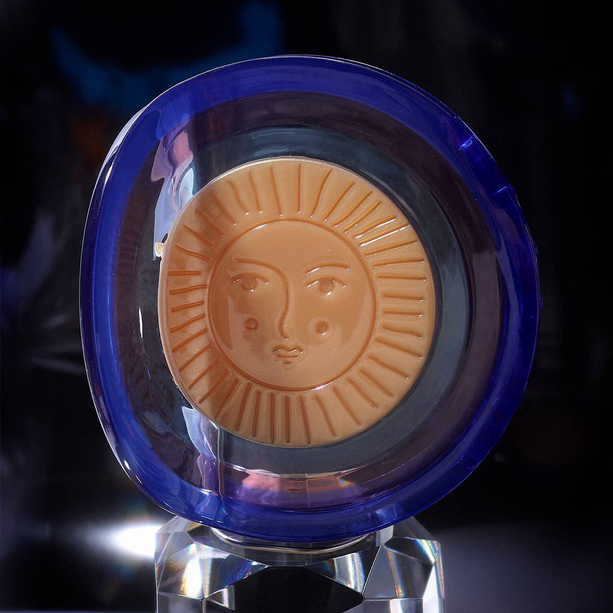 WINONA IRENE - Wholesale Hair Clip - Women's - Aura Acetate Celestial Sun Women's Hair Claw Accessory 1