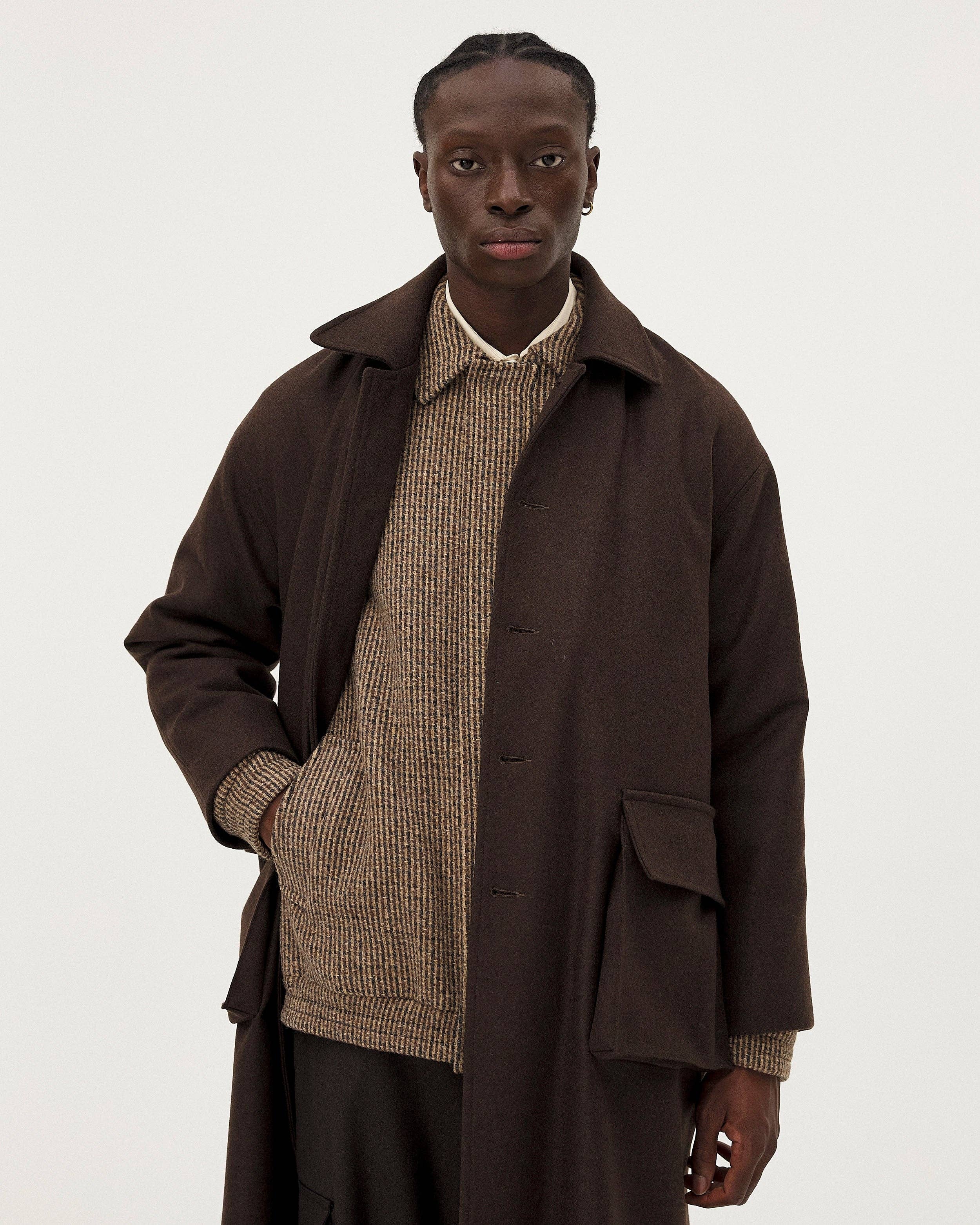 NOYOCO - Wholesale Jacket - Unisex - Perry Cocoa Jacket5