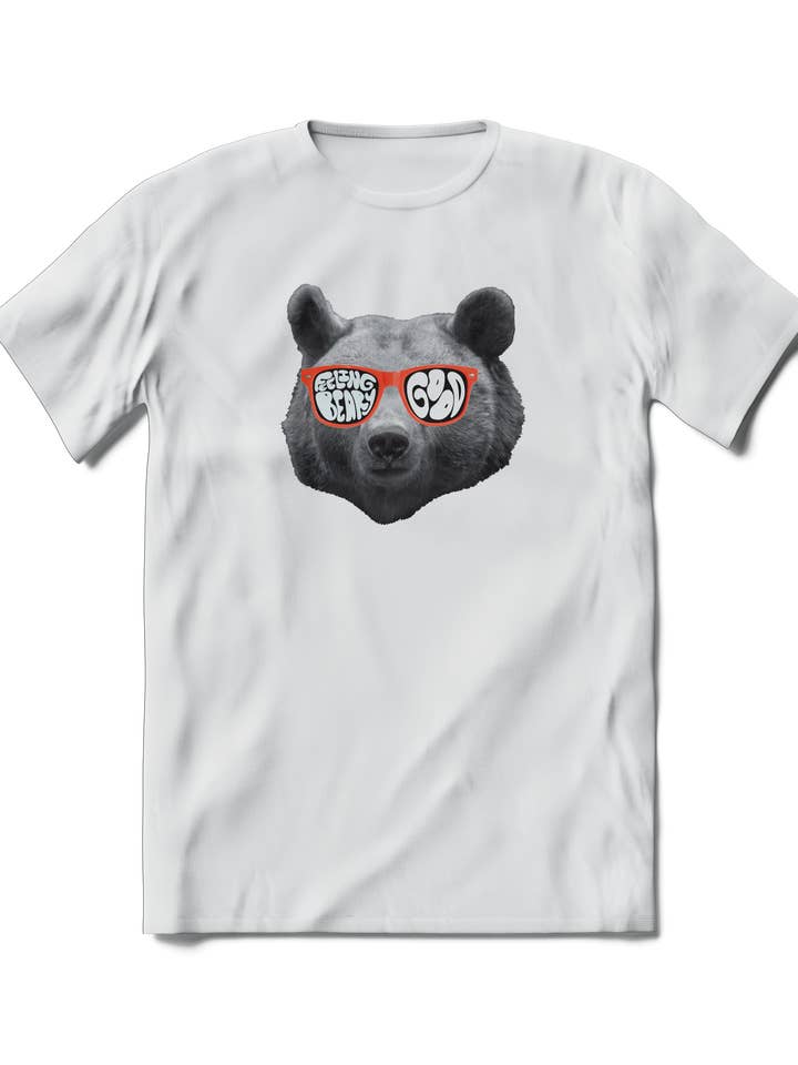 BRIEF INSANITY - Wholesale Screen Printed T-Shirt - Unisex - Feeling Beary Good Short Sleeve T-Shirt