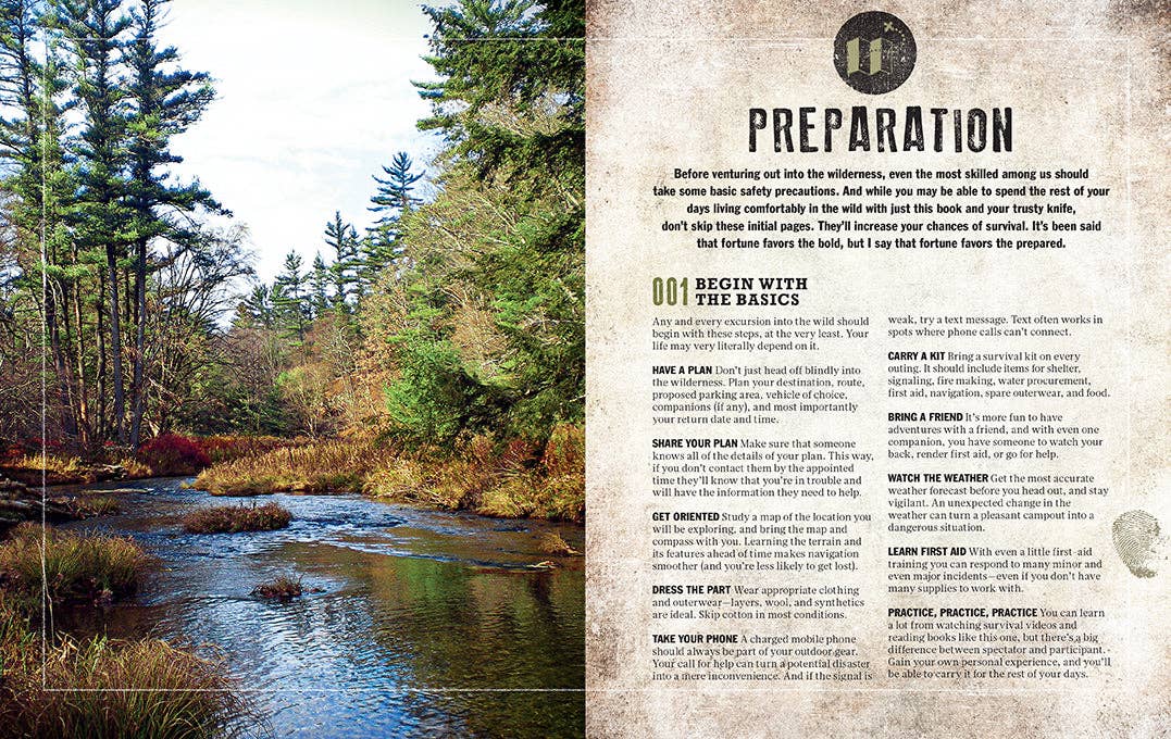 Insight Editions - #1 Pop Culture Publisher - Wholesale Nature & Outdoors Book - Outdoor Life: Ultimate Bushcraft Survival Manual3