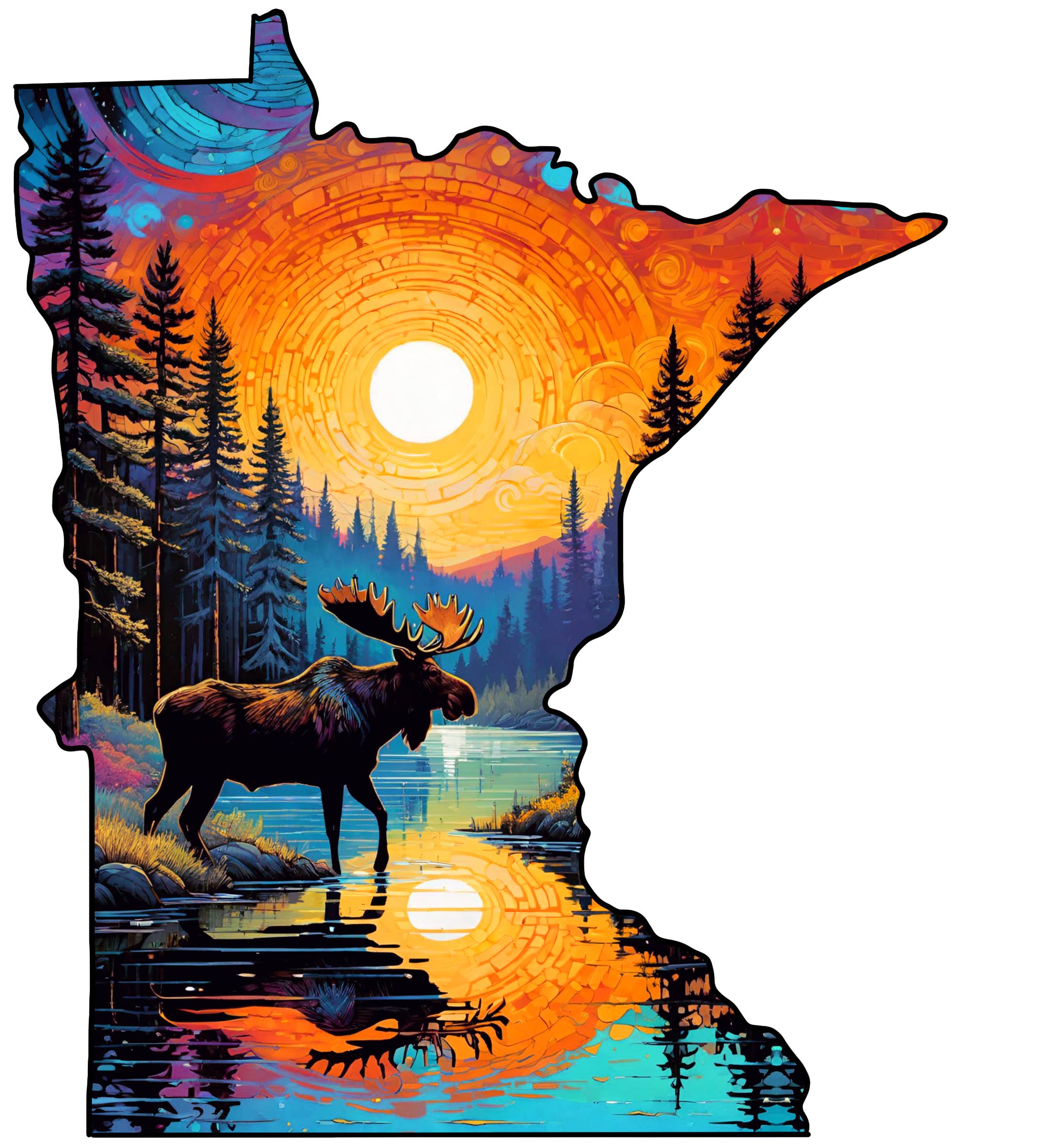 Art Factory LLC - Wholesale Puzzle - Adult - Minnesota wooden puzzle
