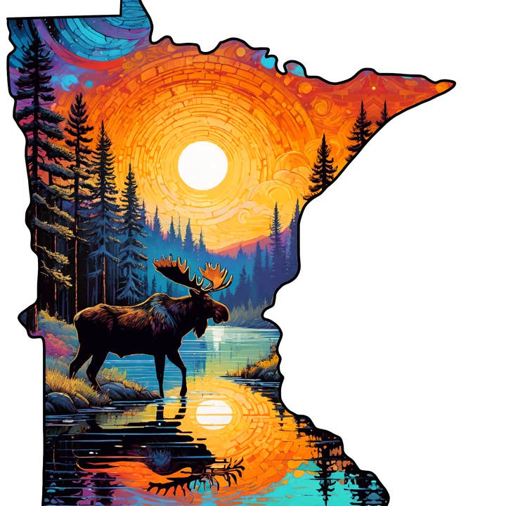 Art Factory LLC - Wholesale Puzzle - Adult - Minnesota wooden puzzle0