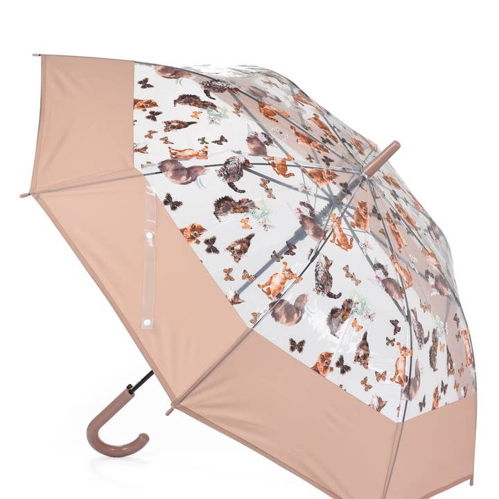 Funkyrel® Atzbranding Limited – wholesale Umbrella – Women's – Rano – Forest Friends Dome Umbrella