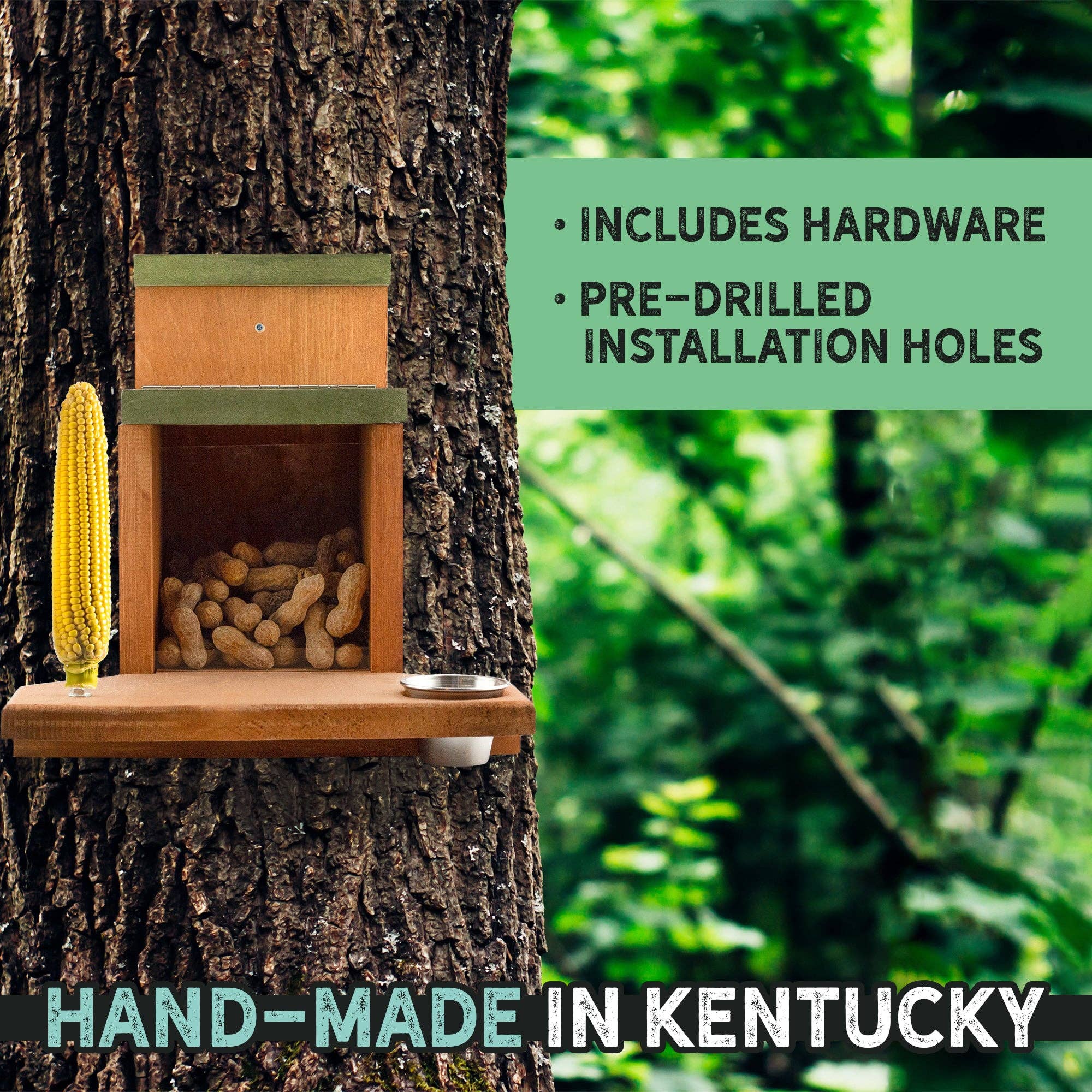 Kurated Korner – wholesale Bird feeder – Uncle Dunkel's Ultimate Squirrel Munch Box Feeder3