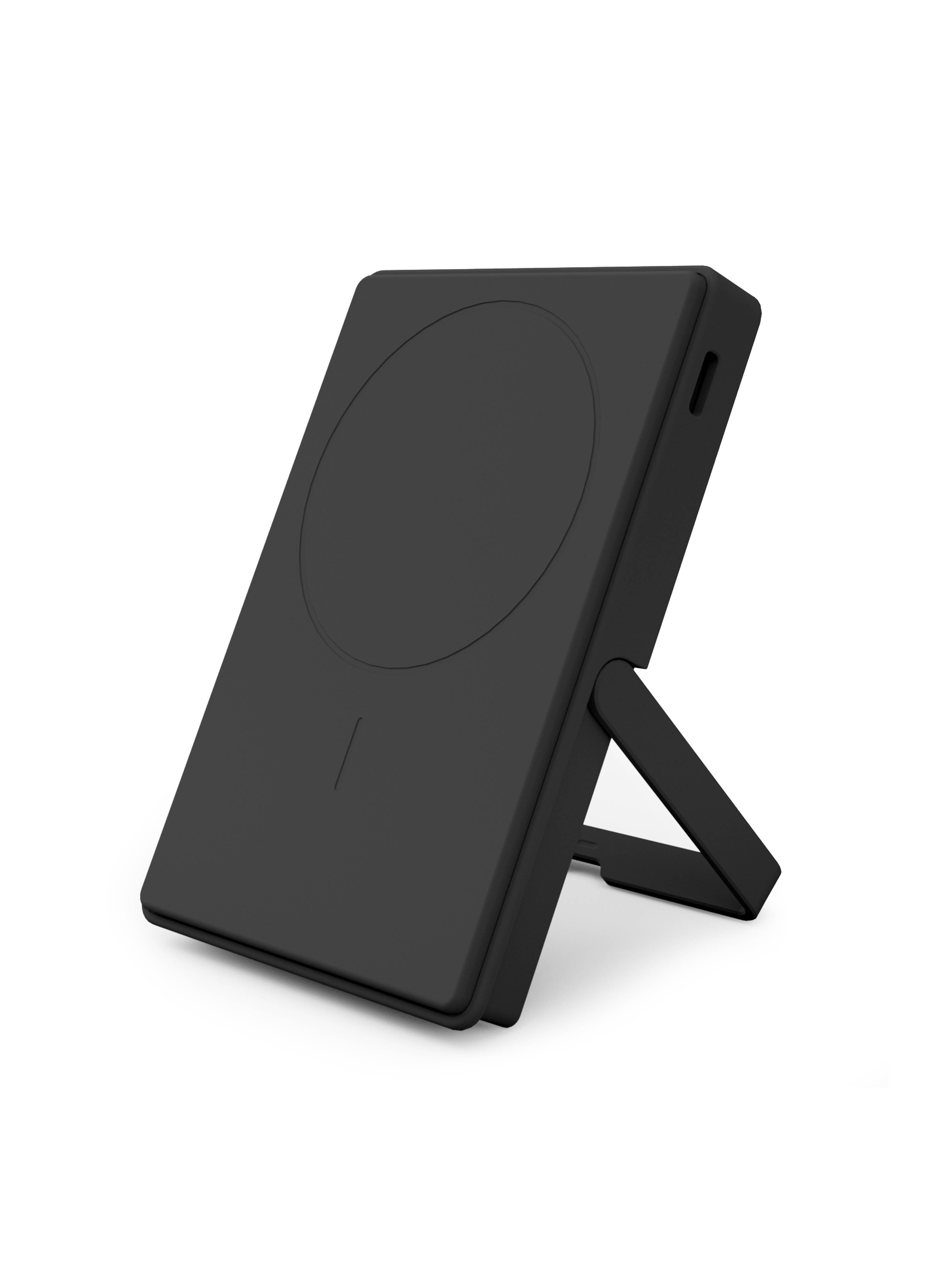 CASYX - Wholesale Portable Charger - Portable battery 5,000 mAh, MagSafe, kickstand – Black4