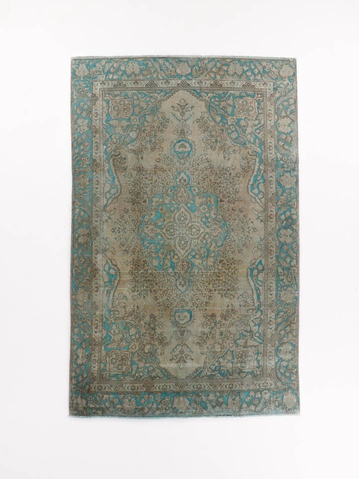 Persischer Tabriz-Teppich | 5' 9" x 9' 1" für den Großhandel von Rug the Rock