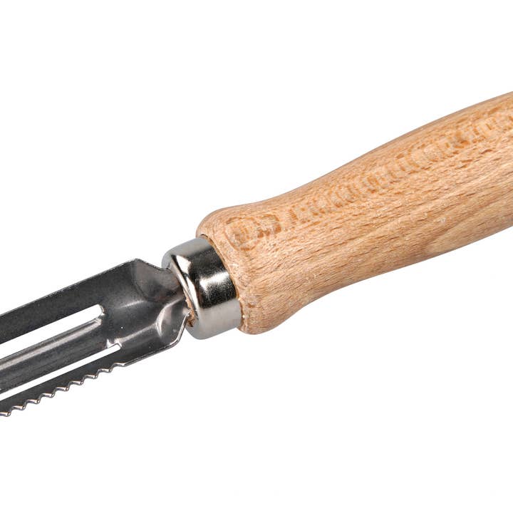 Fackelmann - Wholesale Kitchen Tool/Gadget - Fackelmann Wood Edition vegetable peeler