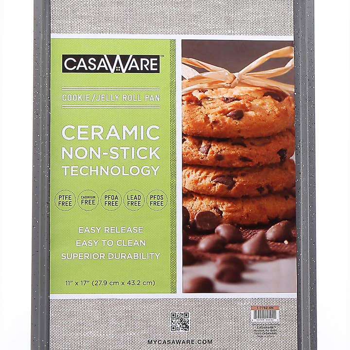 CasaWare - Wholesale Baking Sheet/Mat - Cookie/Jelly Roll Pan 11" x 17"