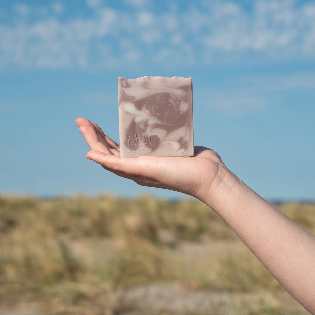 KaliFlower Organics - Wholesale Bar Soap - Organic Handmade Soap - Purple Clay with Frankincense4