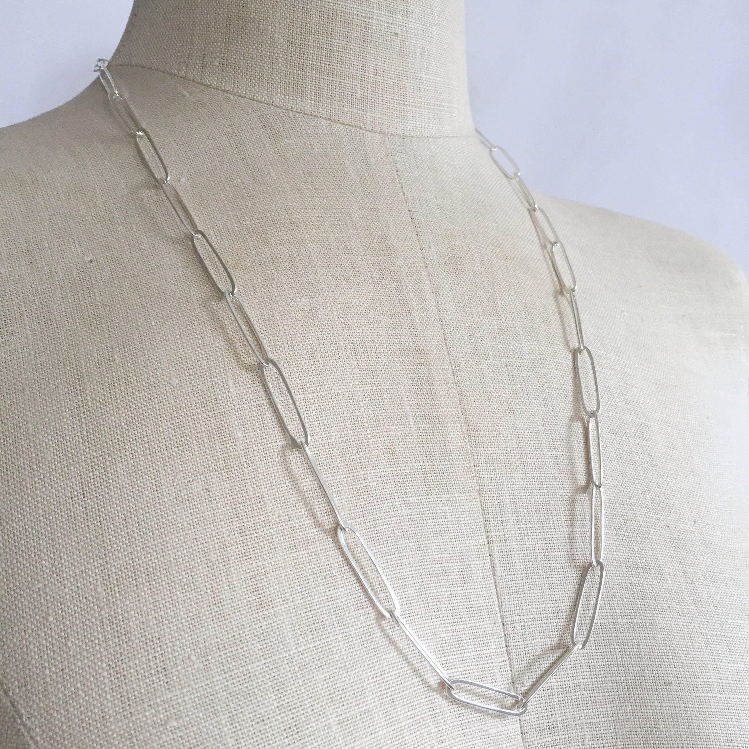Shepherd’s Run Jewelry - Wholesale Link & Chain Necklace - Paperclip Necklace0