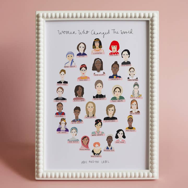 Inspirational Art, Empowering, Educational, Art Print, Kids for wholesale by Abel and the Label