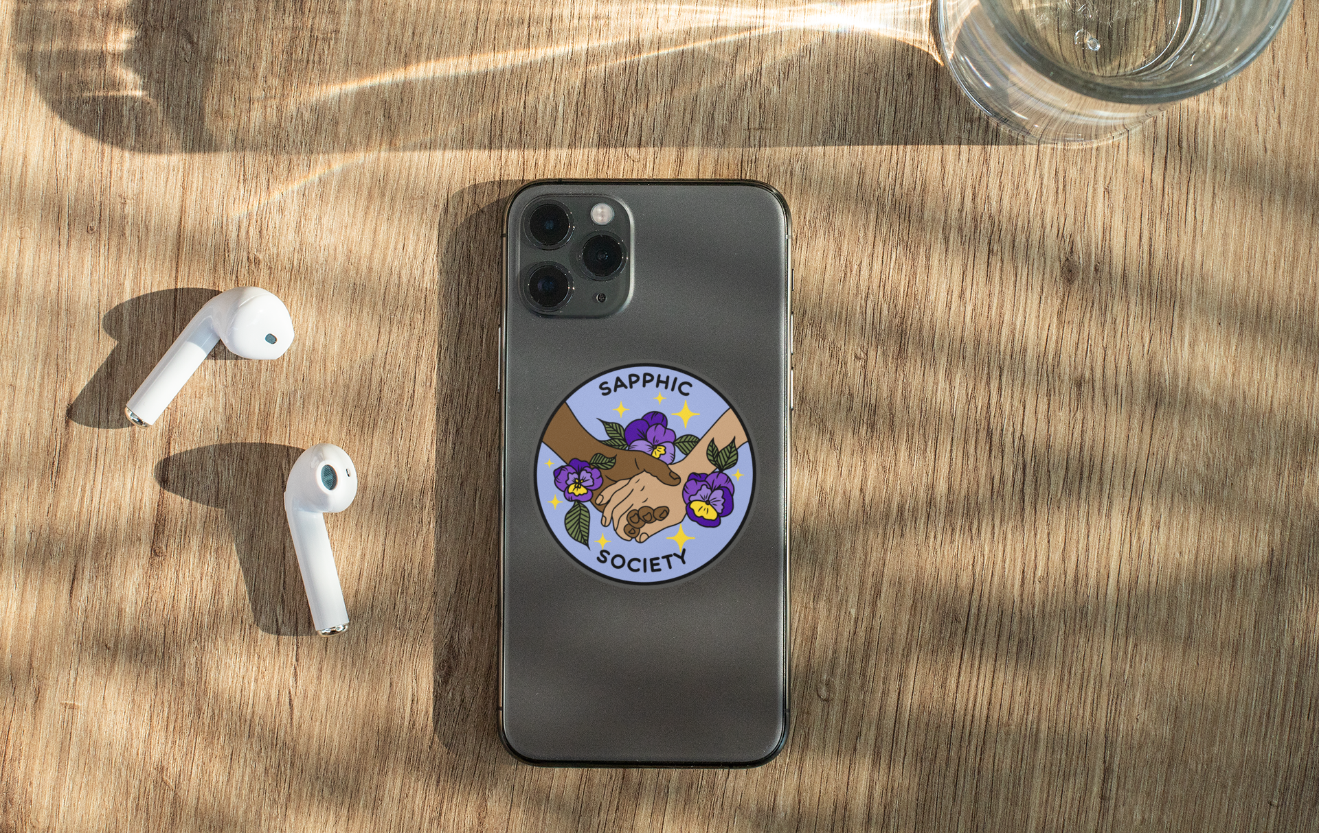 Luck and Lavender Studio - Wholesale Sticker - Sapphic Society Sticker7