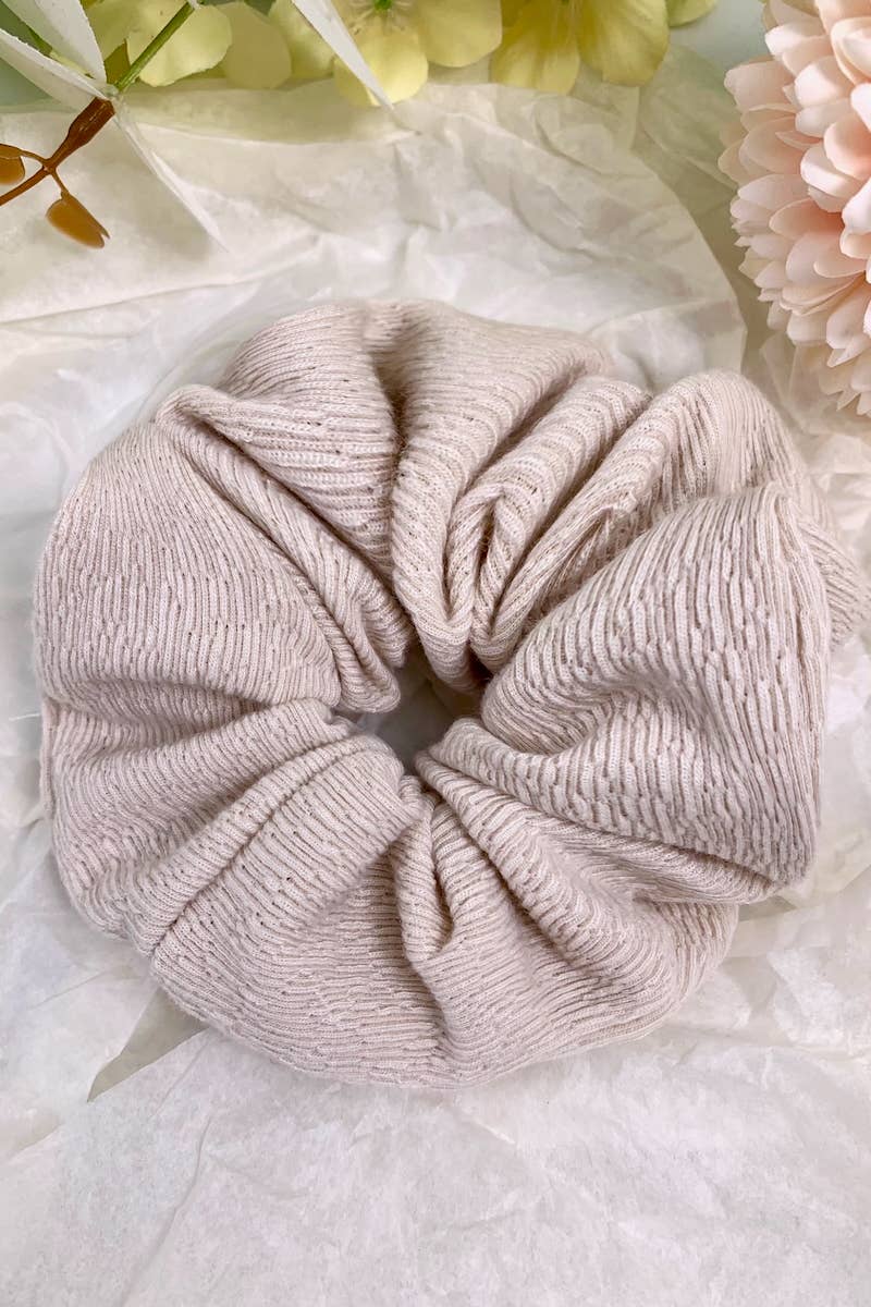 BYREN | ÉLINE L'ATELIER - Wholesale Hair accessories set – Women’s - Textured Elastic Scrunchies FQ86