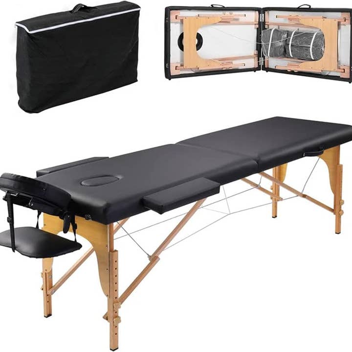 Heynemo - Wholesale Body Massager - Professional Massage Table Bed Portable 500 LBS Load