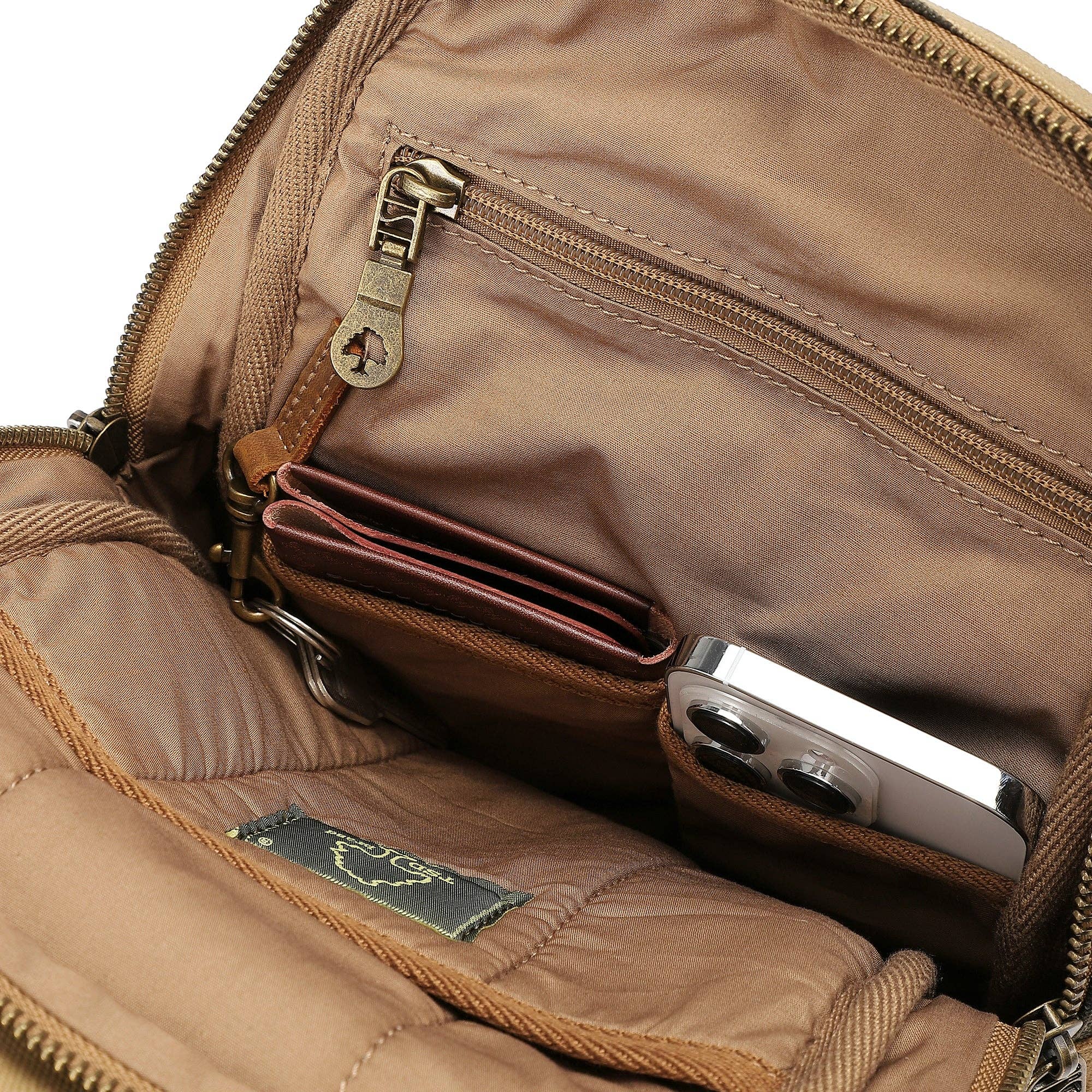 TSD Brand - Wholesale Crossbodytas - Uniseks - Leaf Hill draagtas21