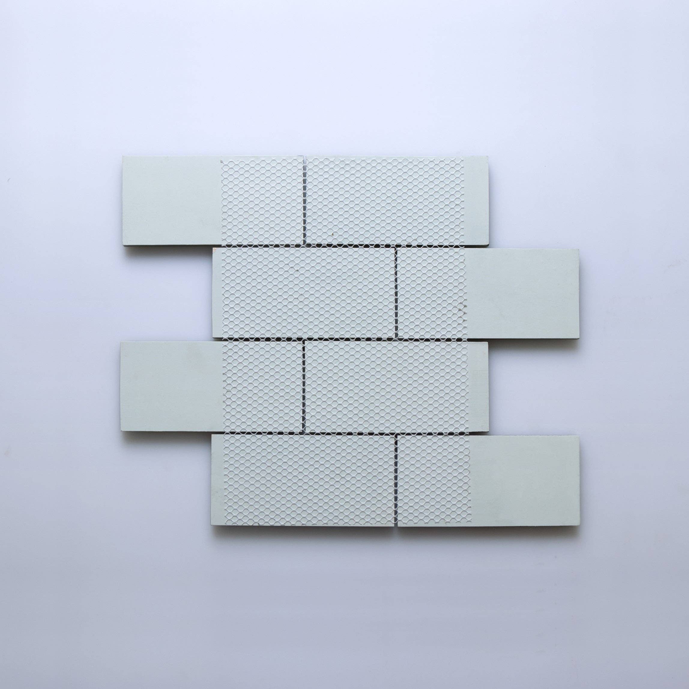 WS Tiles - Vente Carrelages muraux - Carreau de mosaïque en verre de 3" x 6", dosseret pour cuisine et salle de bain - 5 pieds carrés par carton9