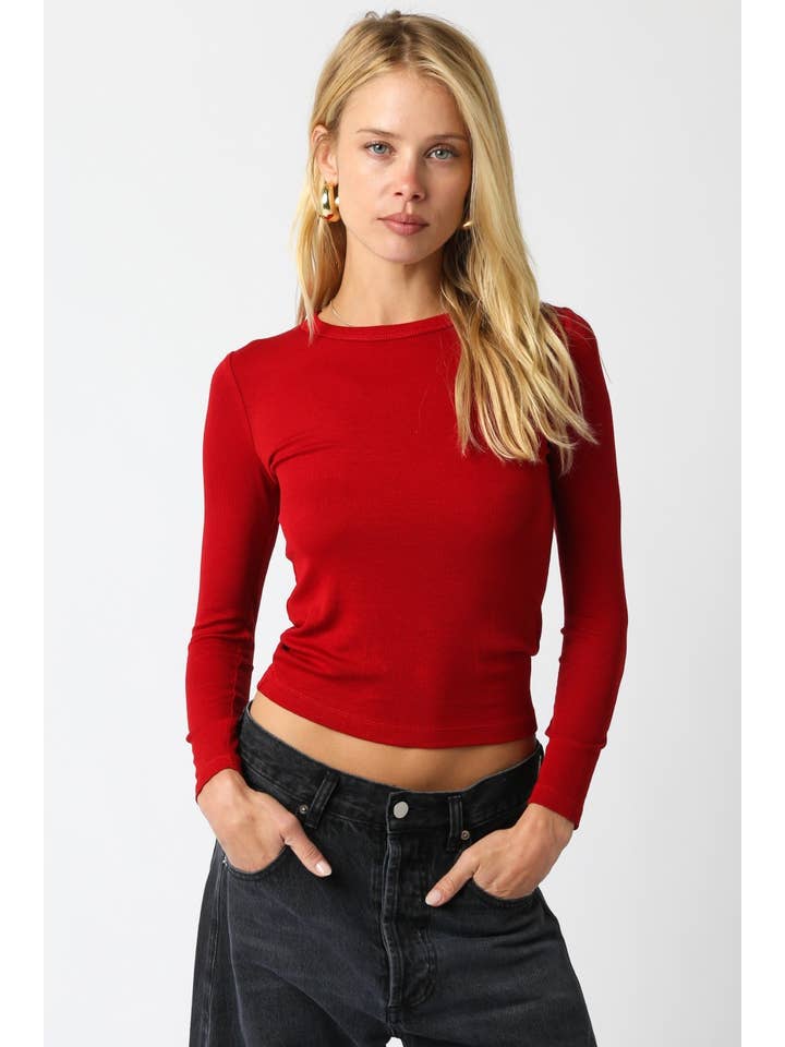Olivaceous - Wholesale Knit Top - Women's - Jessie Top27