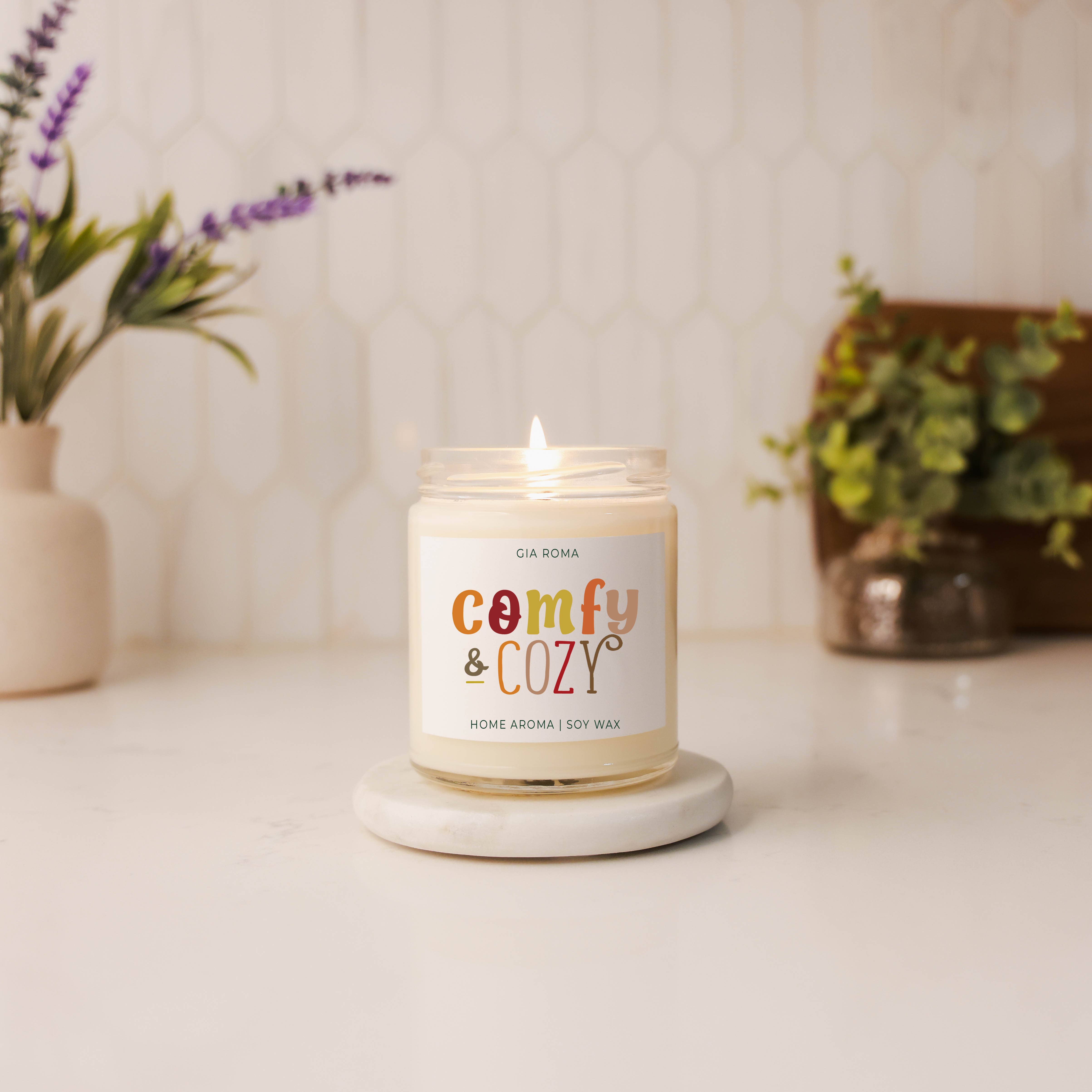 Gia Roma – wholesale Burkljus – Juldekor Ljusgåva Semester Doftande Soja Ljus Söt55