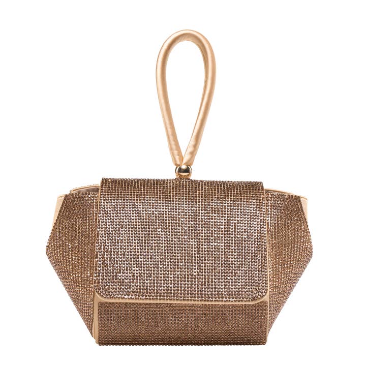 LADY COUTURE - Wholesale Top Handle Bag - Women's - Lady Couture Rene Rhinestone Handbag2