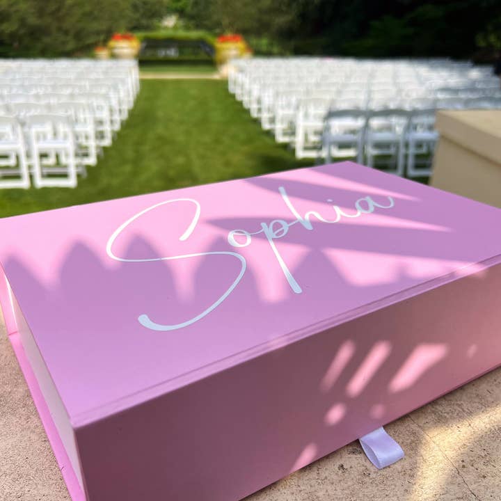 Atventure - Wholesale Gift Bag - Blush Pink Bridesmaid Proposal Box7