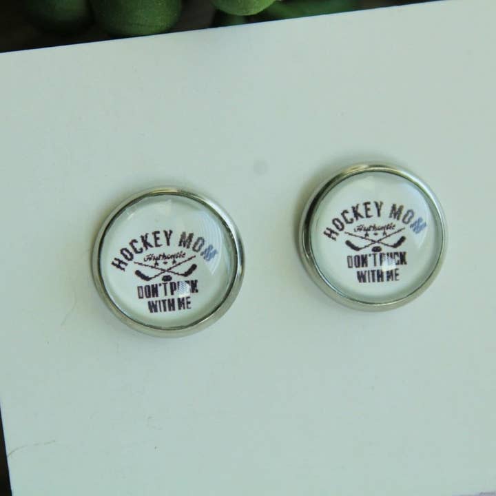 Hockey 12 mm, maman ne joue pas avec moi pour la vente par Fiddle & Fox