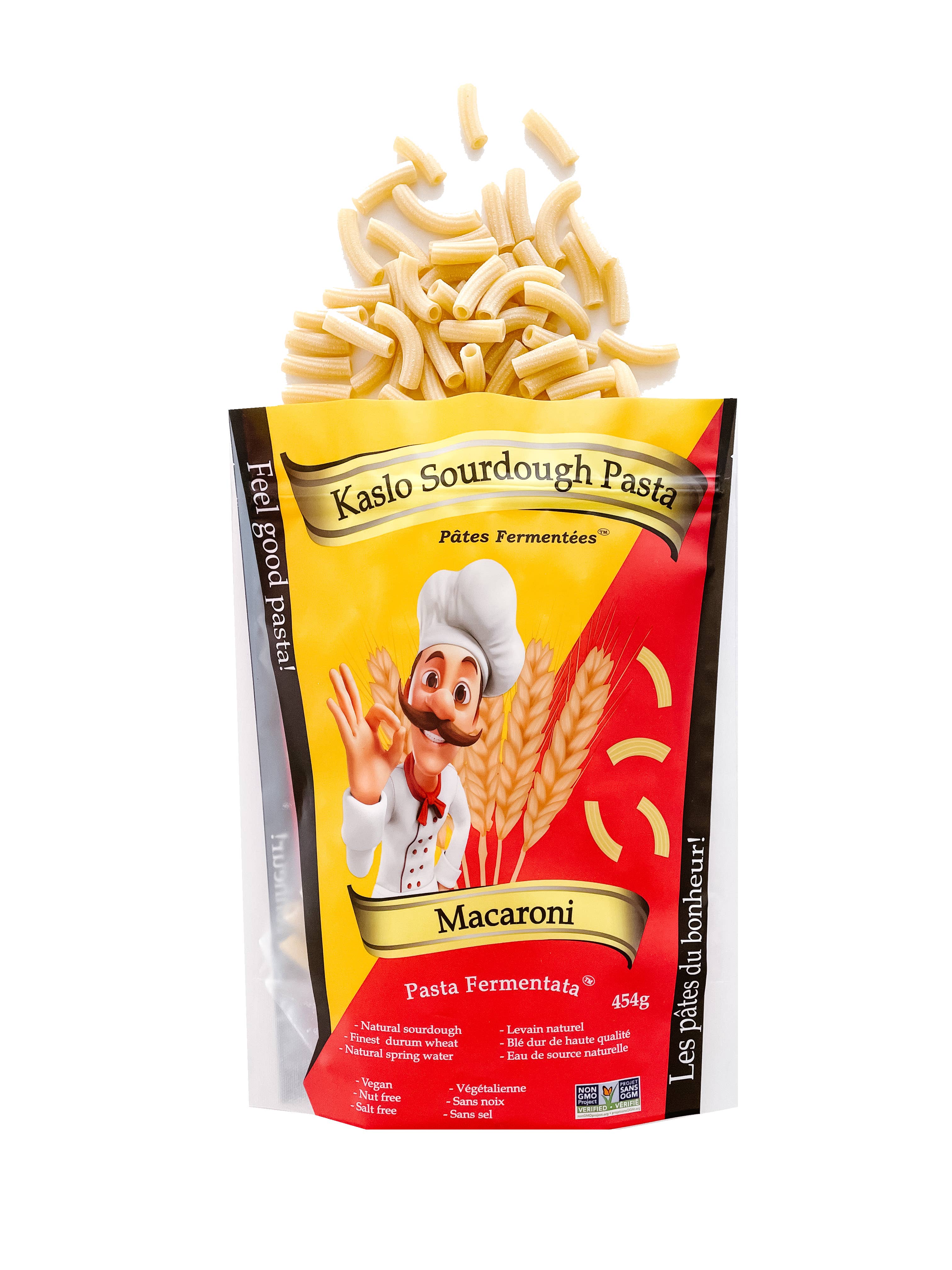 Kaslo Sourdough Pasta (USA) - Wholesale Pasta - Classic Sourdough Macaroni Pasta