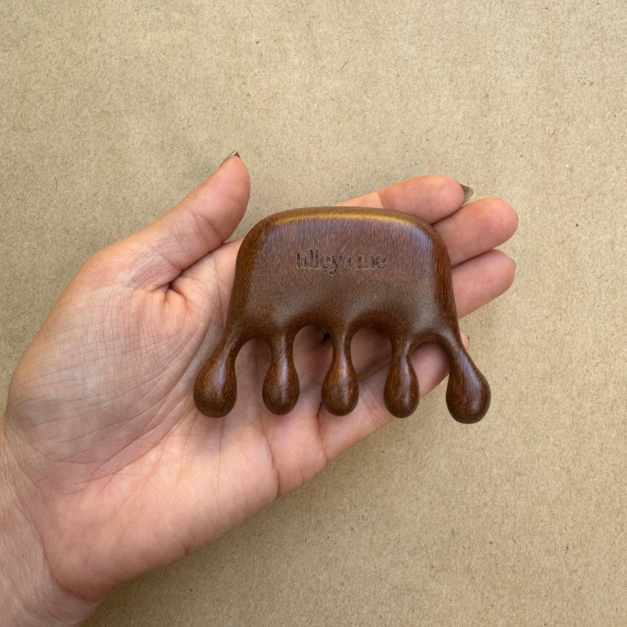 Tilley + Me - Wholesale Pet Grooming Tool - Dog - Sandalwood Massage Tool for Pets & Humans1