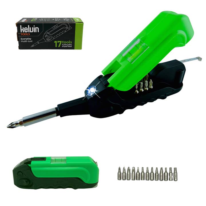 Kelvin 17 - Green - Everyday Urban Tool for wholesale by Kelvin Tools
