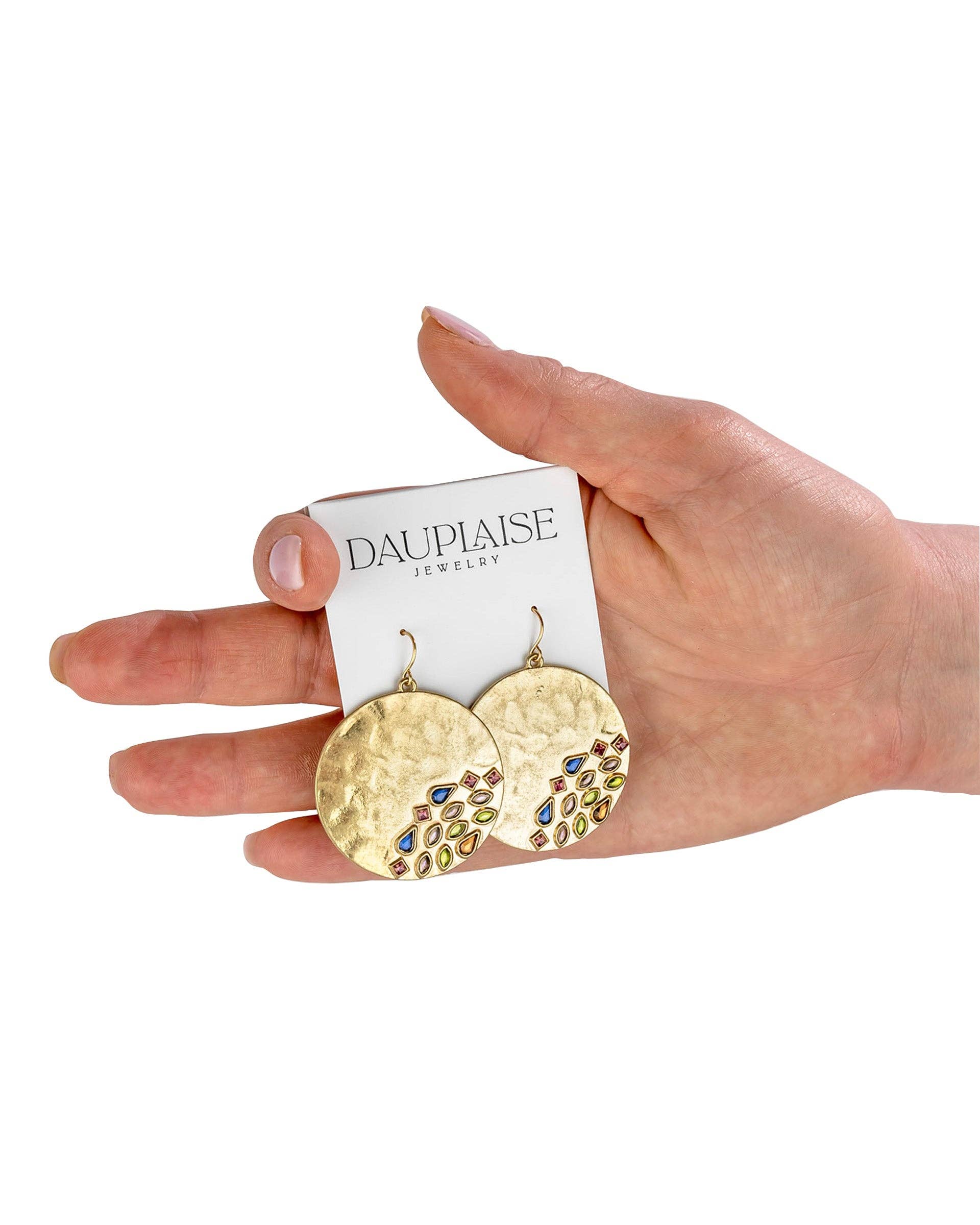 caroldauplaisejewelry - Wholesale Hangende/ronde oorbellen - Dauplaise Sieraden - Oorbellen met Meerdere Stenen2