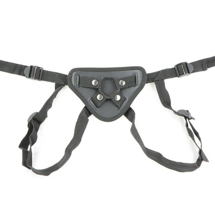 Plesur Body Products - Wholesale Sex Toy - Strap On - PVC Harness - Black1