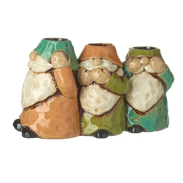 See No Hear No See No Gnomes Pot for wholesale by Heaven Sends