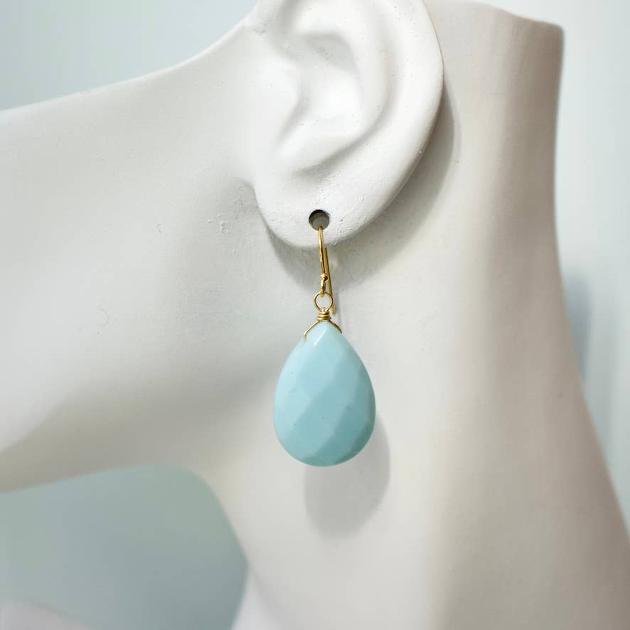 a.v. max - Wholesale Dangle Earrings - Serena Statement Semi Teardrop Earrings31