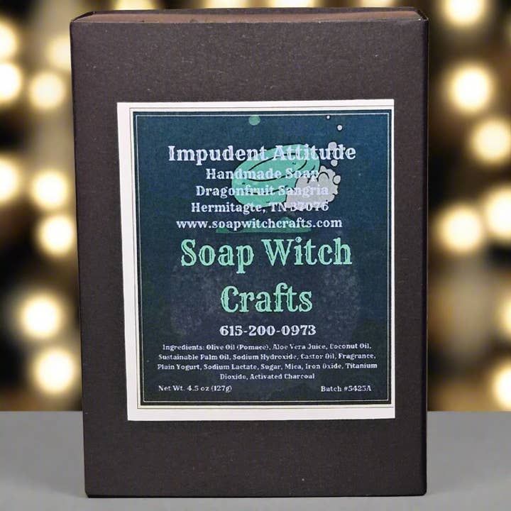 Naomi's Happy Place Shop - Wholesale Bar Soap - Impudent Attitude Aloe Vera Bar Soap - Dragonfruit Sangria2