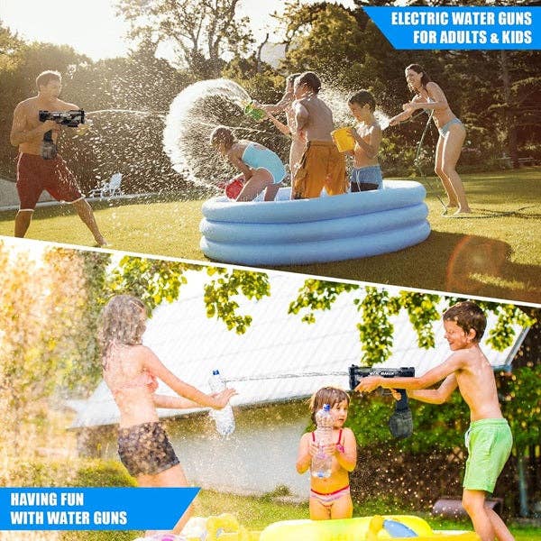 Showcase - Wholesale Classic Toy - Kids - SurgeShot: Rechargeable Automatic Water Blaster Gun