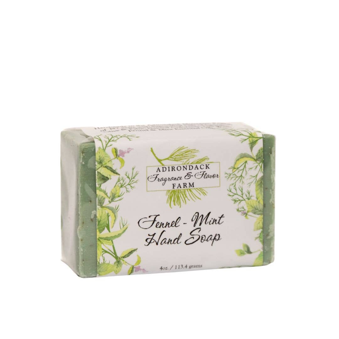 Adirondack Fragrance Flavor Farm – wholesale Bar Soap – Fennel Mint Hand Soap - Bar/Liquid