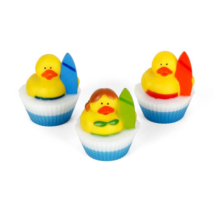 Handmade Rubber Ducky Soaps (Beach) for wholesale by Olliepop