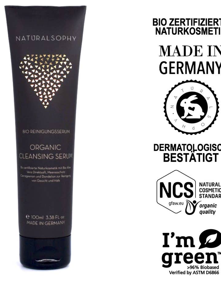 Bio-Reinigungsserum, Bio Reinigungsgel, 100% Aloe Vera für den Großhandel von NATURALSOPHY