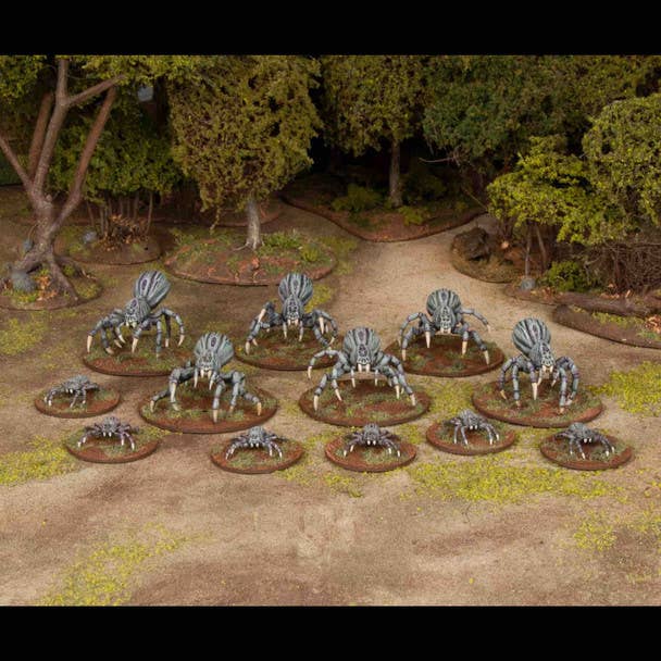 Bridge Distribution - Venta al por mayor Conjunto de juguetes - Niños - Wargames Atlantic - Fantasía clásica: arañas gigantes
