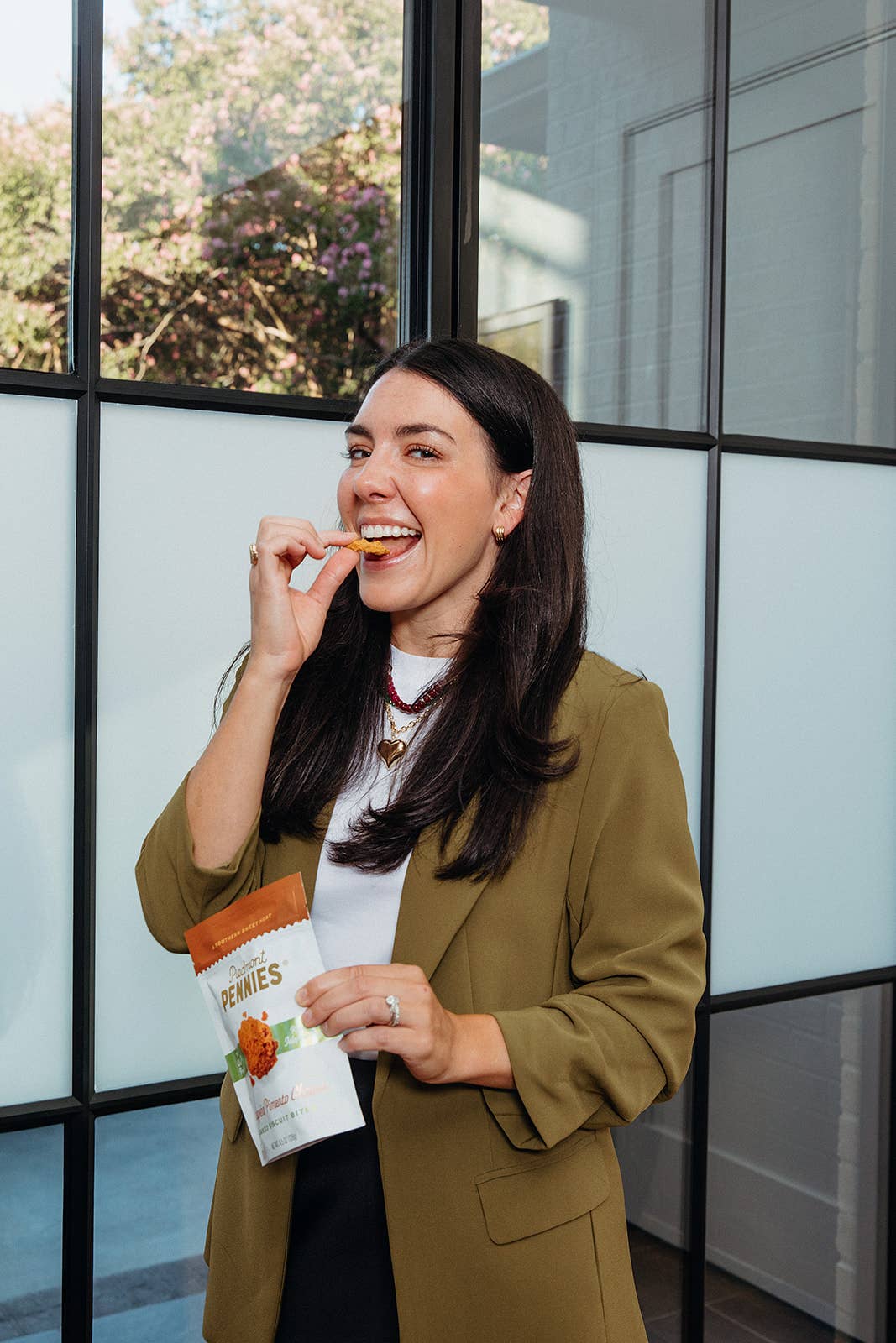 Piedmont Pennies - Wholesale Crackers - Jalapeno Pimento Cheese Crackers, Medium Pouches, (20)2