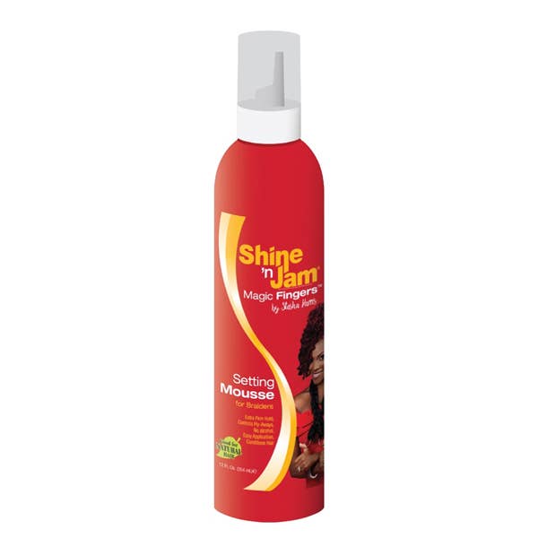 Majestic Wholesale - Wholesale Hair Styling Gel/Mousse - SHINE N JAM MAGIC FINGERS SETTING MOUSSE 12OZ