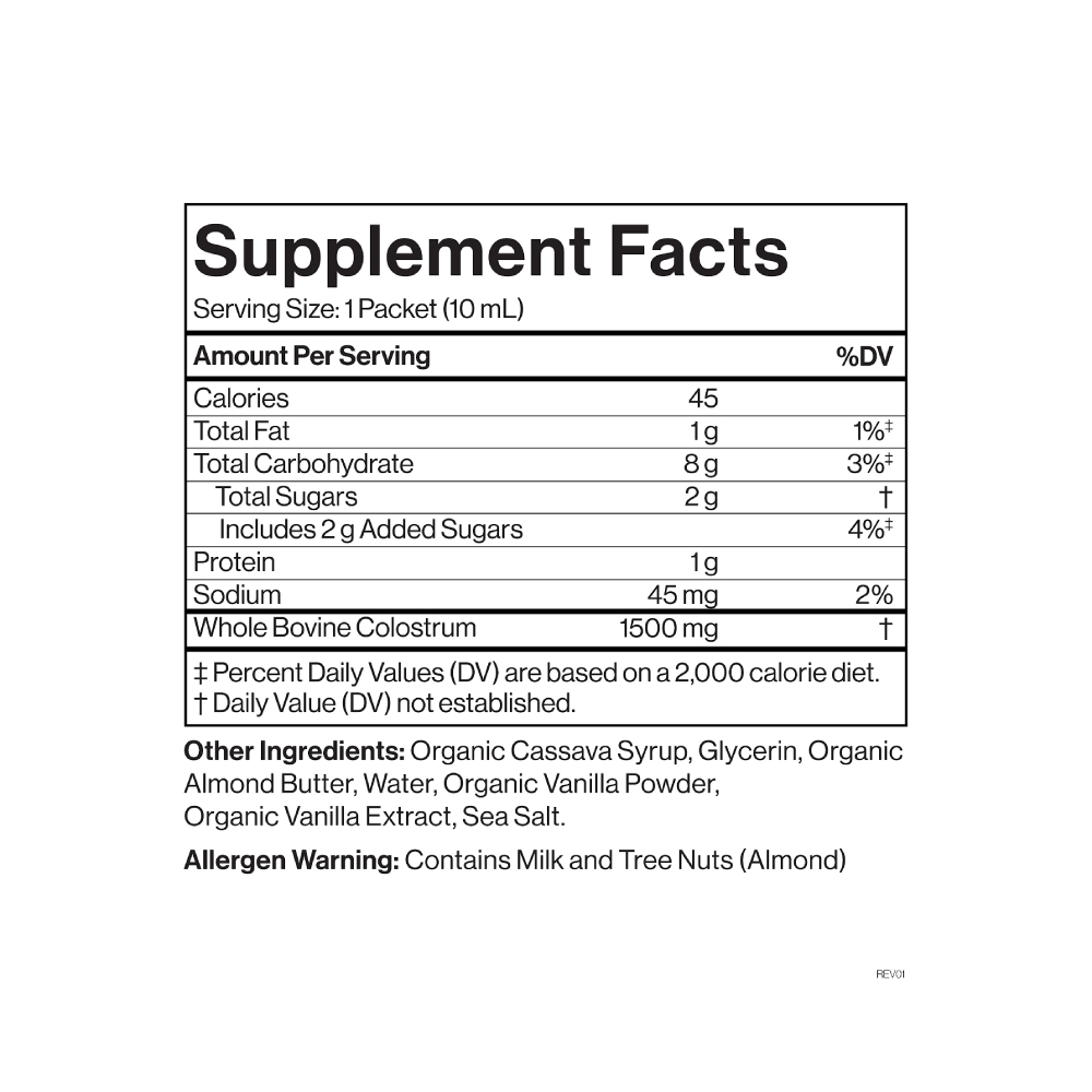 Cymbiotika - Wholesale Oral Supplement/Vitamin - Liquid Colostrum2