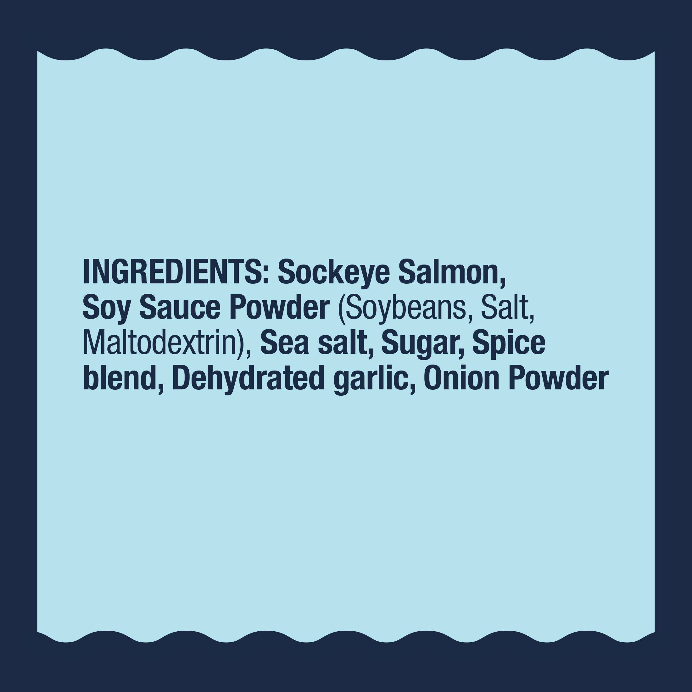 Fable Fish Company - Wholesale Jerky - Sea Salt Wild Alaskan Sockeye Salmon Jerky (64 ct case)1