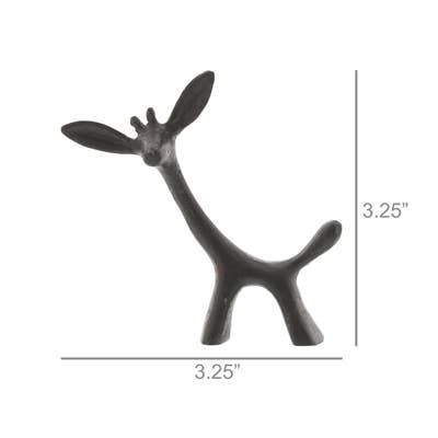 HomArt - Wholesale Decorative Figurine - Pablo Critter - Giraffe - Brown2