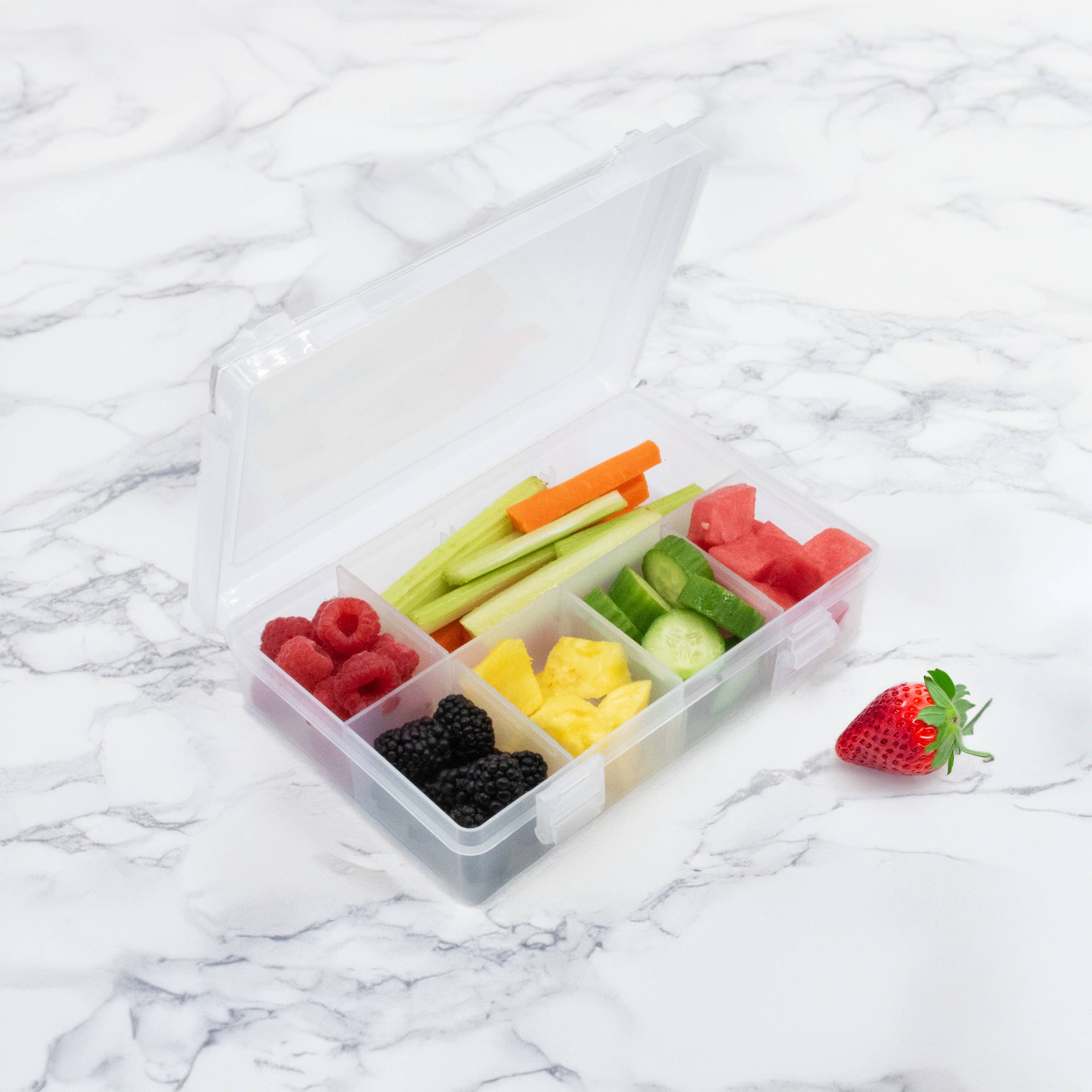 melii - Wholesale Squeeze Snack Bag - Kids & Baby - 8 Compartment Snackle Box1