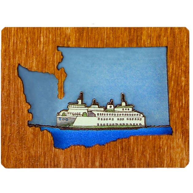 20 Leagues - Wholesale Ornament - Washington Ferry Ornament of magneet1