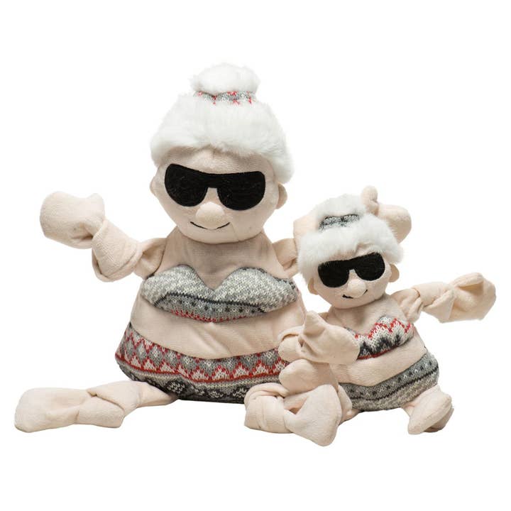 HuggleGroup - Wholesale Pet Plush Toy - Dog - Beach Babe Mrs. C Knottie® Plush Dog Toy