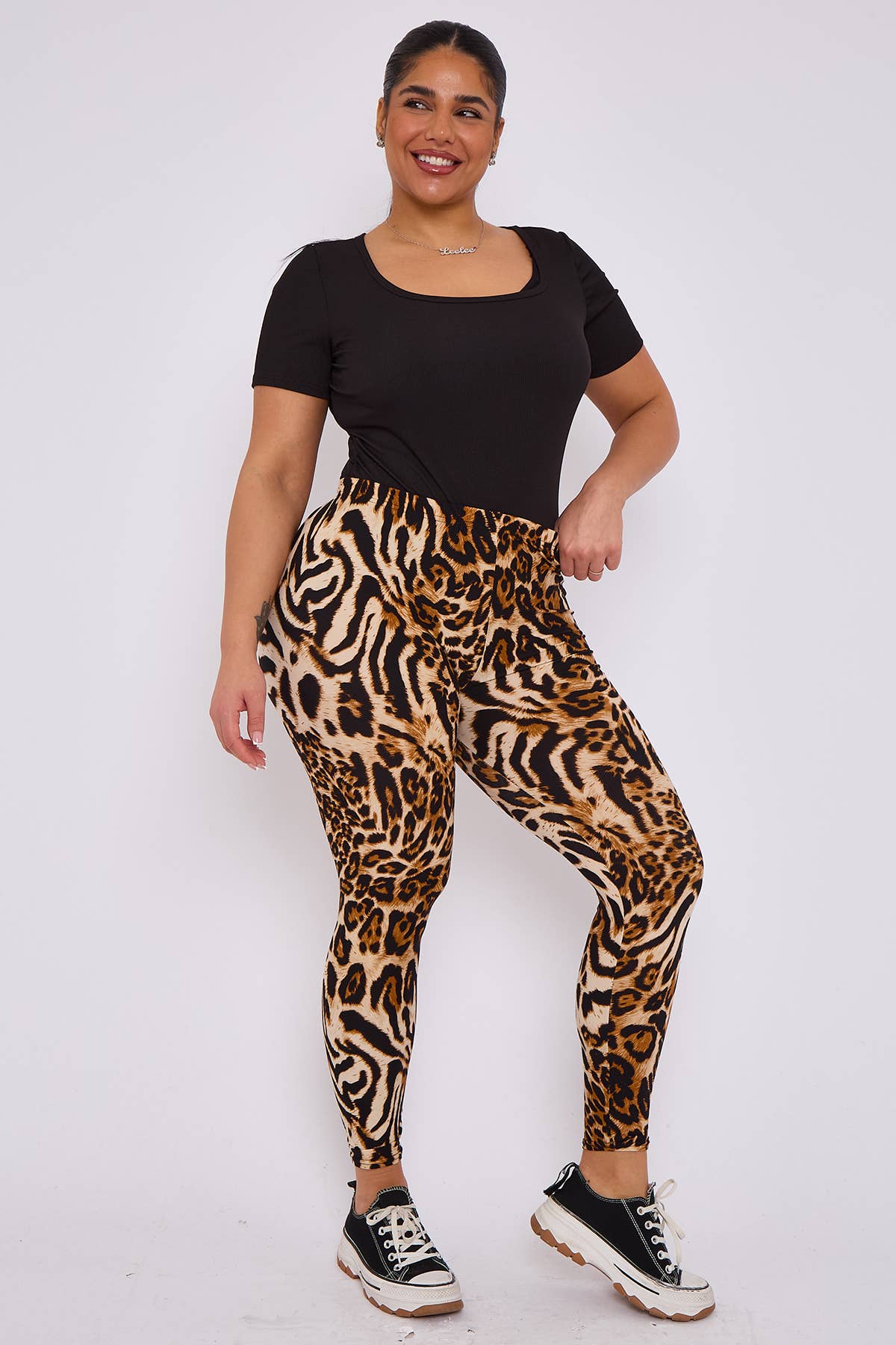 Superbia – wholesale Fashion leggings – Women's – Superbia Super Soft Leggings High Waist (Large Size 14-22)66