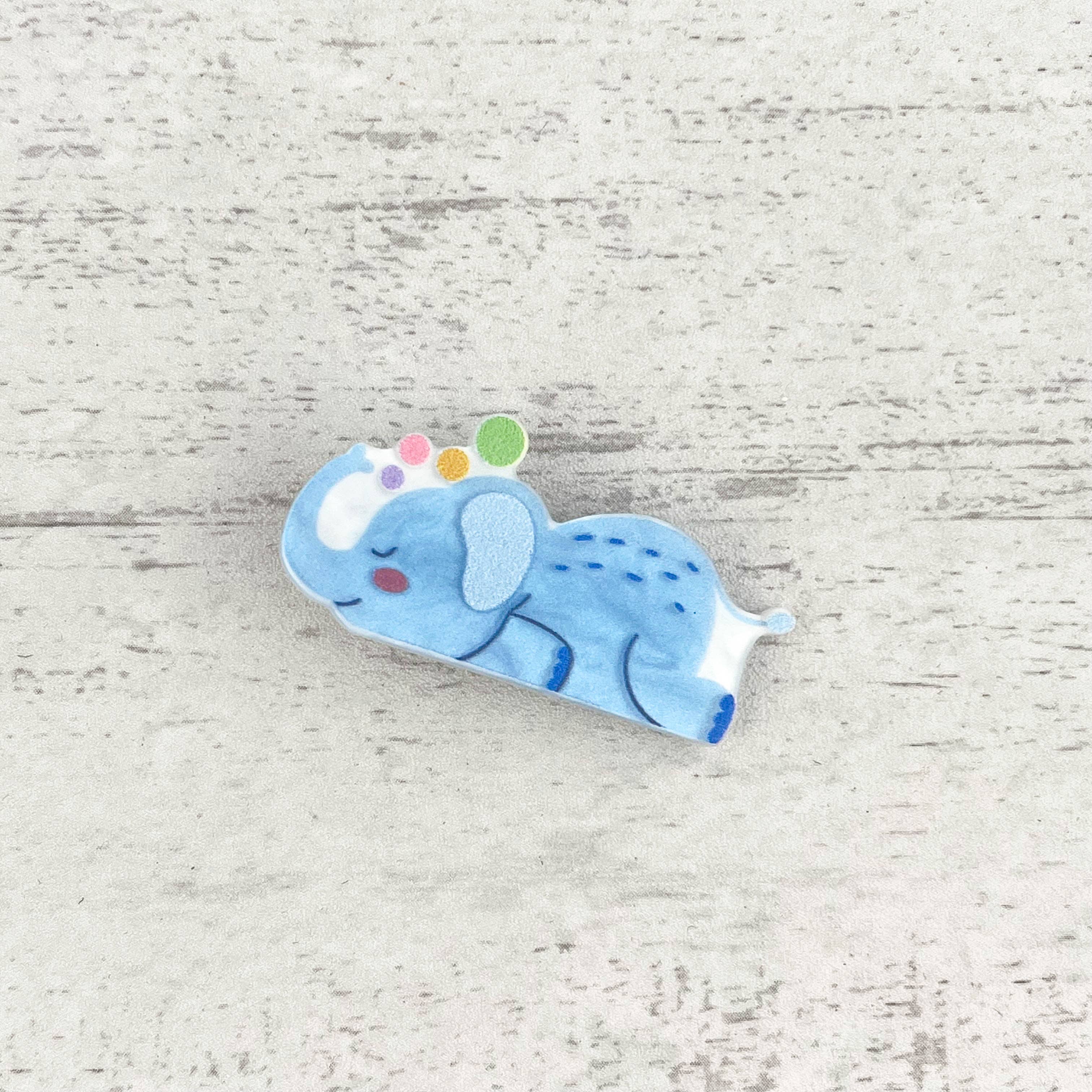 SoapElenGlen - Wholesale Hair Clip - Women's - Cute Cartoon Lying Animal Alligator Barrette 10